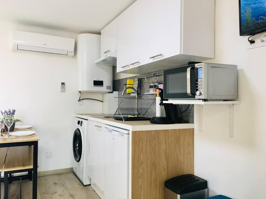 Bleu Lavande 1 - Appartement Cosy Ambiance Village Istres Ngoại thất bức ảnh